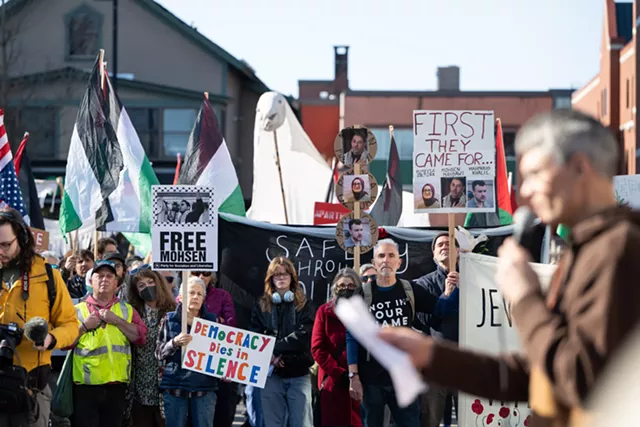 Wednesday's protest - DARIA BISHOP
