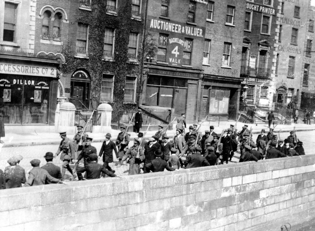April 24, the 1916 Easter Rising in Dublin
