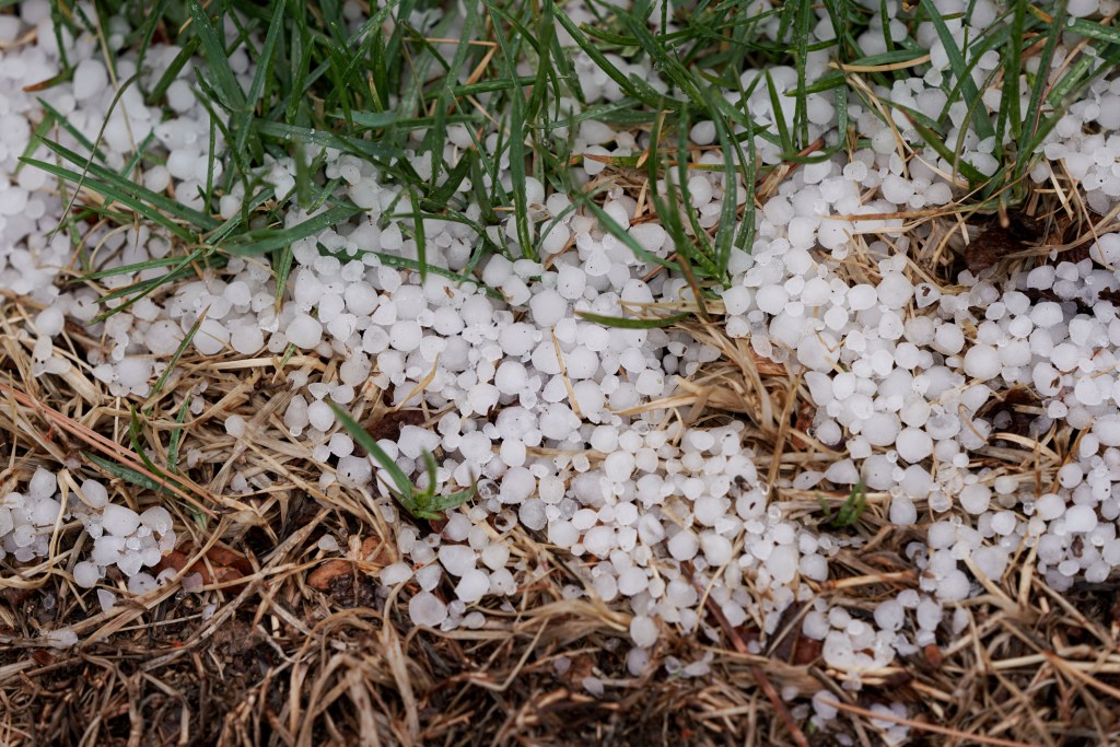 Severe storms with up to tennis-ball-sized hail