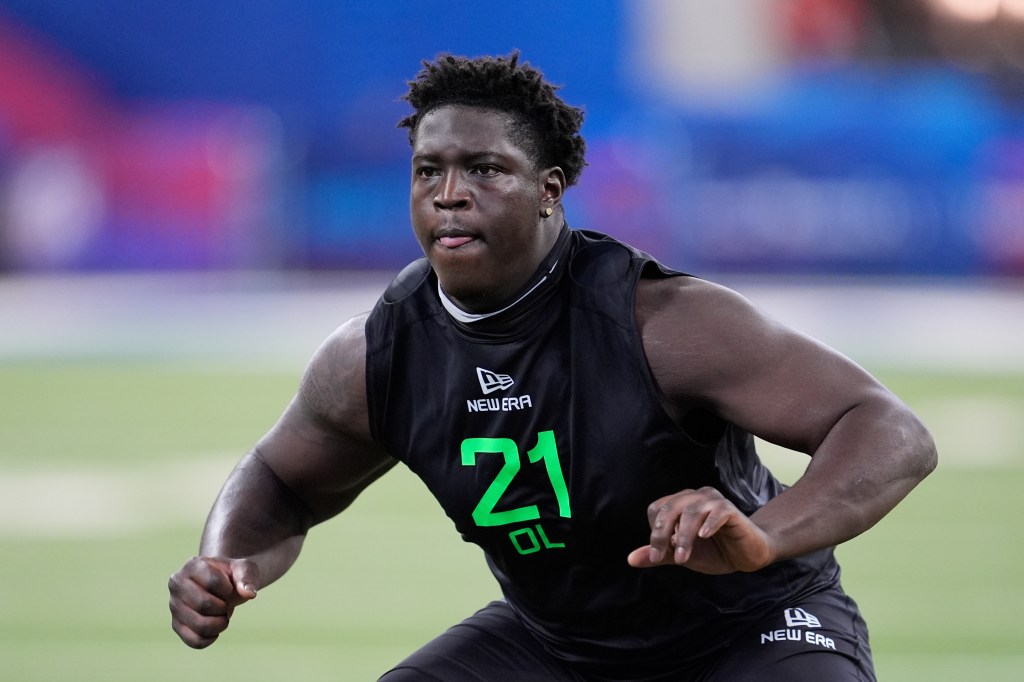 Ravens select OL Emery Jones Jr. at No. 91 in 3rd round of NFL draft