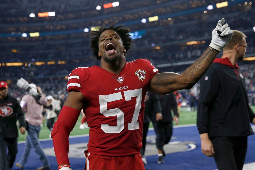 Dre Greenlaw injures quad, but isn't expected to miss regular season time