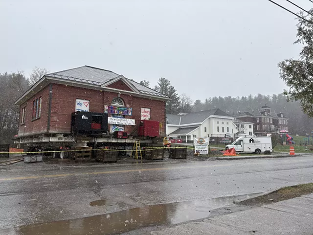 The library at its new location - ADELLE MACDOWELL