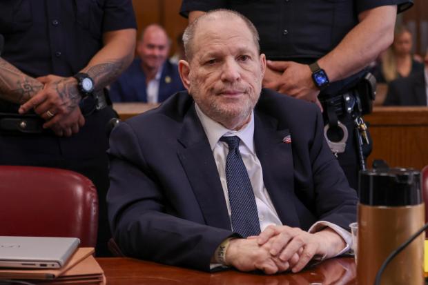Harvey Weinstein appears in state court in Manhattan for his...