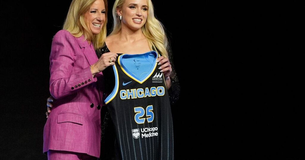 Cashmere’s Hailey Van Lith reunites with Angel Reese with Chicago Sky