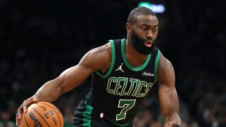Celtics star Jaylen Brown reportedly received painkilling injections in knee