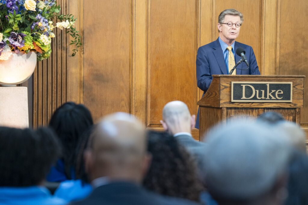 Duke Aims to Cut Budget by 10 Percent Amid Federal Funding Threats