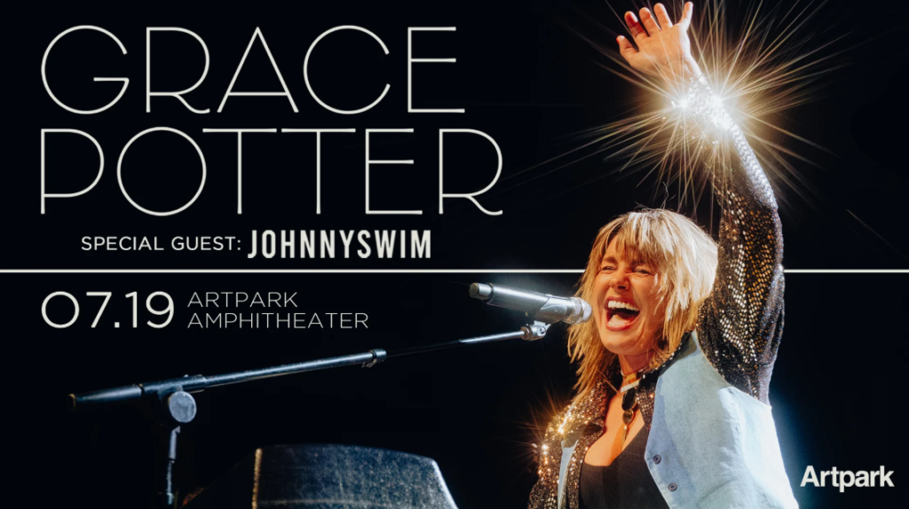 Grace Potter to return to the Artpark Amphitheater on Saturday, July 19, 2025