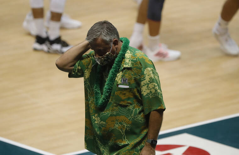 No. 5 Hawaii swept for 1st time this season