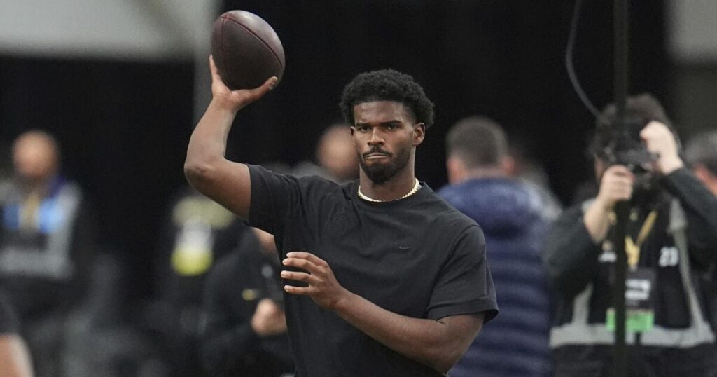 Shedeur Sanders receives first-round cold shoulder at NFL draft