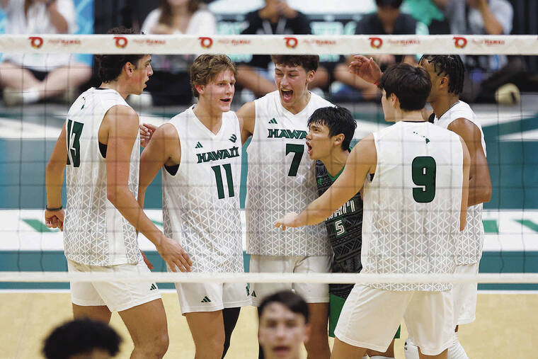 Short-handed Hawaii holds off UC Santa Barbara
