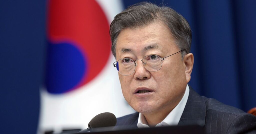 South Korea’s former President Moon indicted for alleged bribery