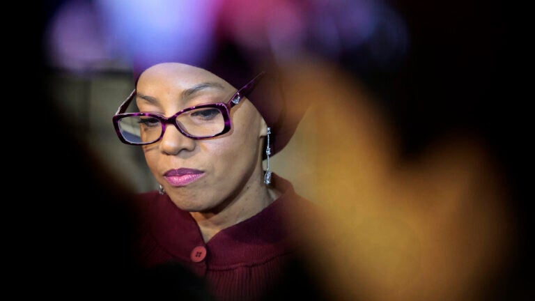 Boston City Councilor Tania Fernandes Anderson announced her resignation Tuesday after pleading guilty to wire fraud and theft charges.