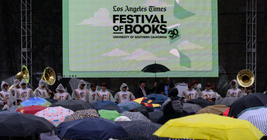 Tens of thousands expected to attend first day of L.A. Times book festival