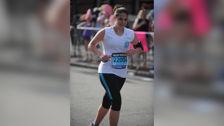 This educator is running Boston to make a difference for the next generation