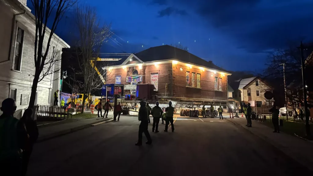Video: Johnson Public Library Moves to Higher Ground