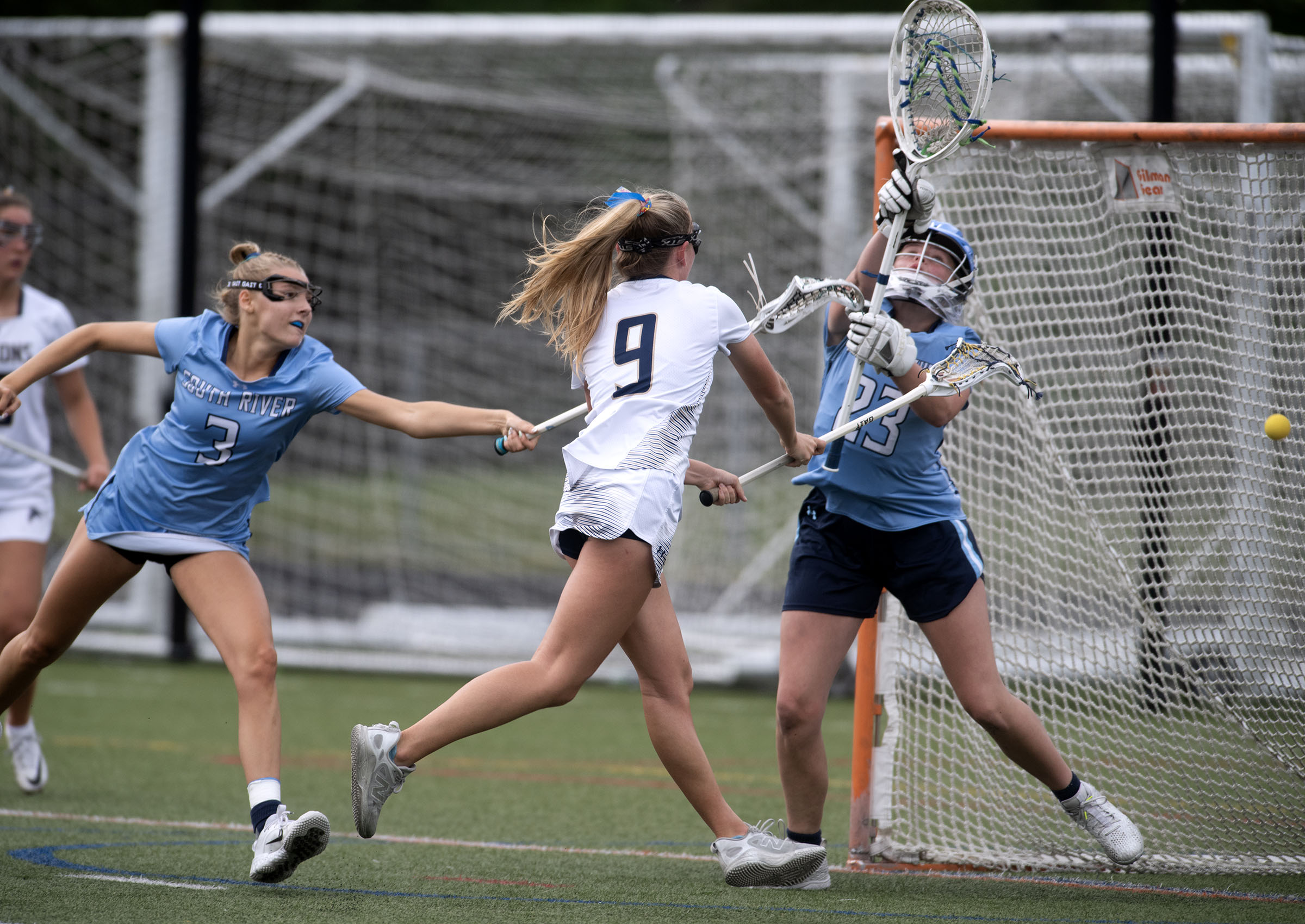 May 12, 2025- Severna Park’s Ava Deegan scores against South...
