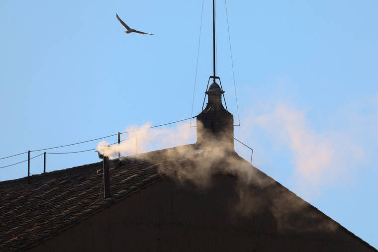 Catholic cardinals elect new pope, white smoke billows from Sistine Chapel