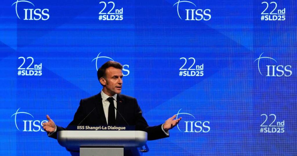 Macron warns U.S. and the Indo-Pacific not to abandon Ukraine at the expense of focusing on China