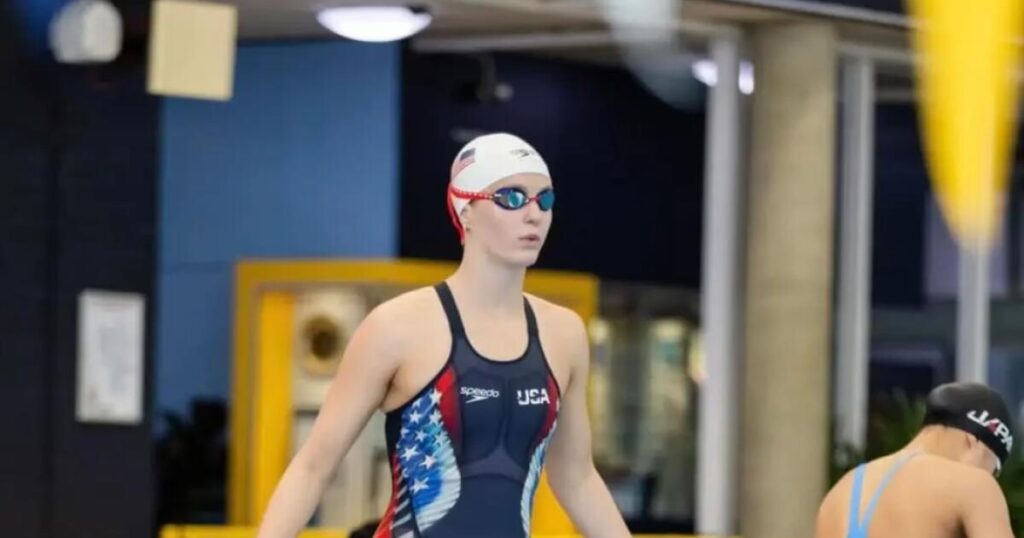 Santa Margarita High's Teagan O'Dell sets 2 swimming records