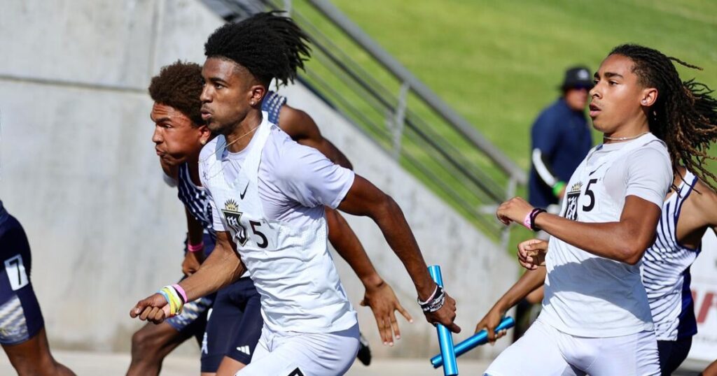 Servite's 'Fab Four' show their blazing speed at state track prelims