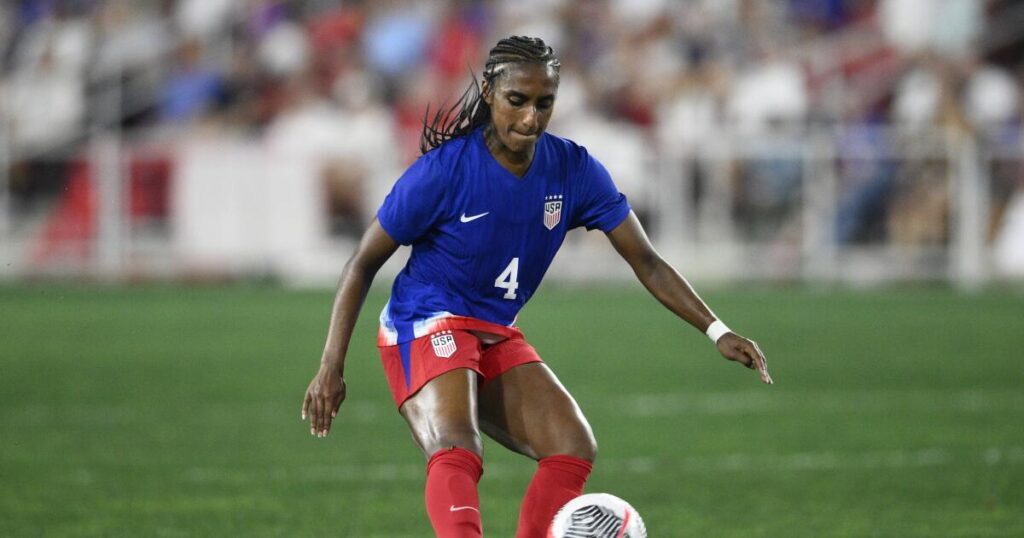 U.S. women's soccer calls up Naomi Girma ahead of friendlies