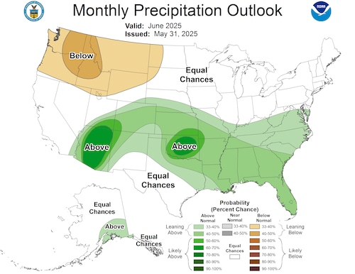 3-month precipitation outlook