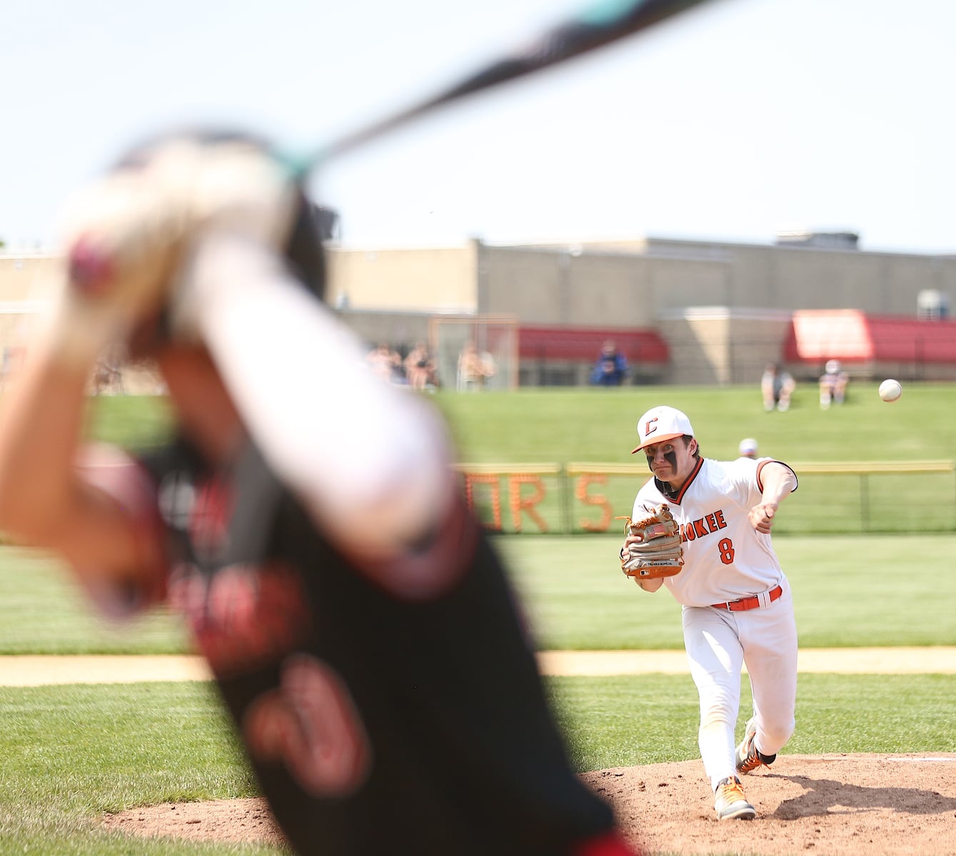 Henry Radbill of Cherokee during Tuesday's South Jersey Group 4 semifinal against Kingsway.