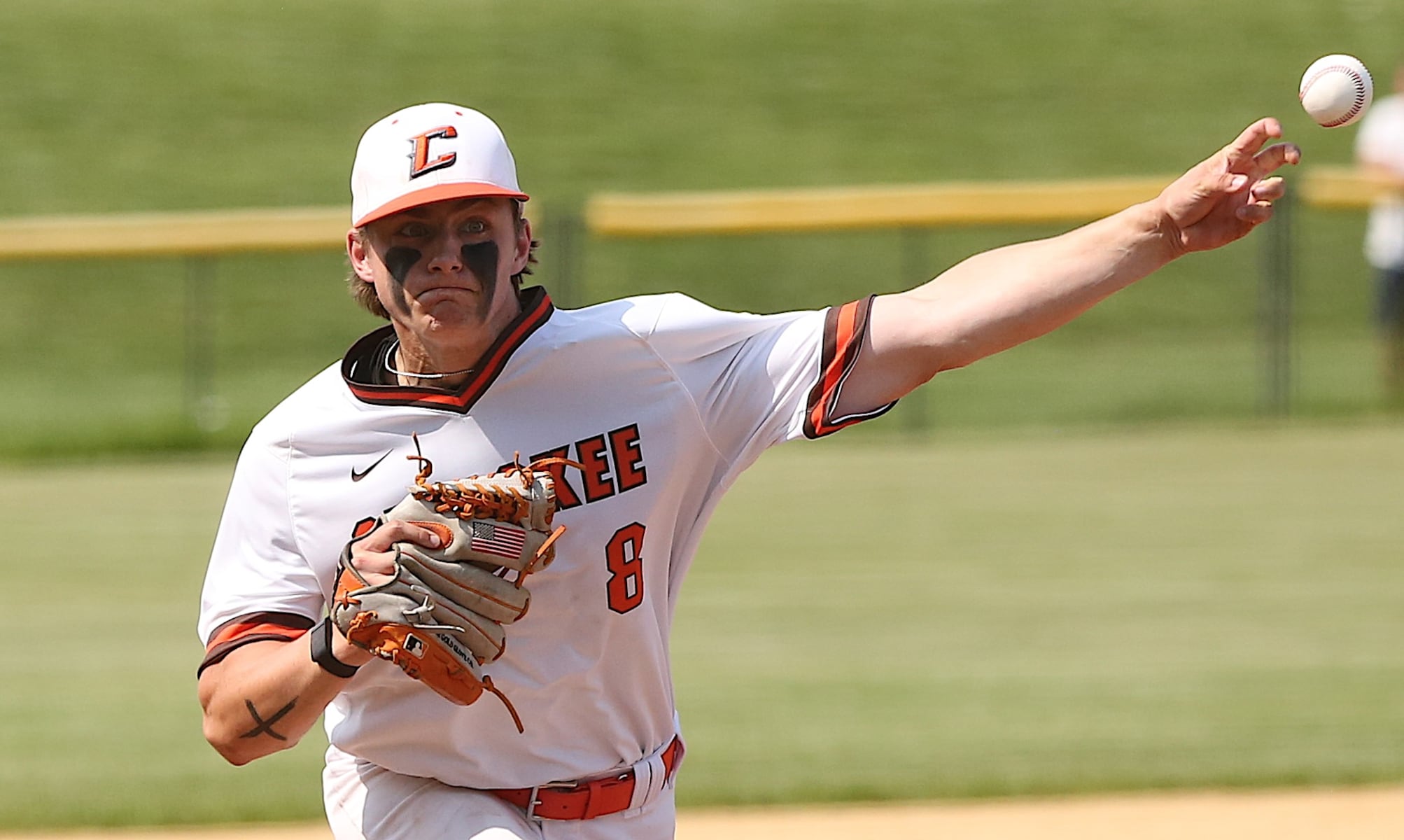 Henry Radbill struck out 12 batters and allowed just two hits as Cherokee defeated Kingsway in a South Jersey Group 4 semifinal Tuesday.