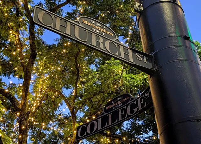 A Church Street sign - COURTNEY LAMDIN ©️ SEVEN DAYS