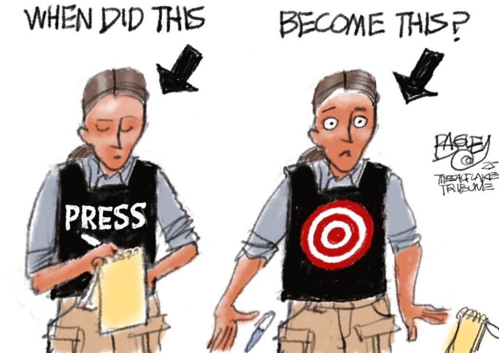 Check out Pat Bagley's latest cartoon: Press Gallery