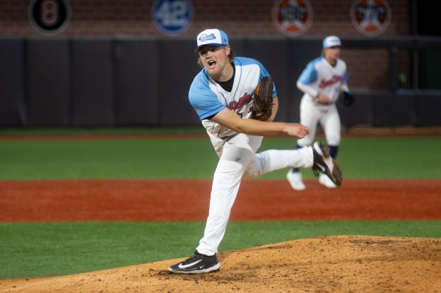 Orioles pitching prospect Braxton Bragg made three starts in High-A Aberdeen this season before earning a promotion to Double-A. (Jackie Kozloski/Aberdeen IronBirds)