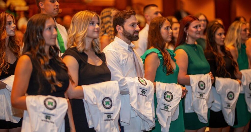 Marshall honors fifth class of physician assistant students with white coat ceremony | Features/Entertainment