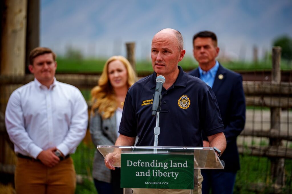 Cox says Utah has blocked land sale to company tied to Chinese military