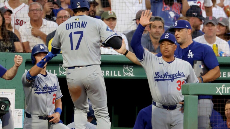 Dodgers beat Red Sox 5-2 as Teoscar Hernandez homers