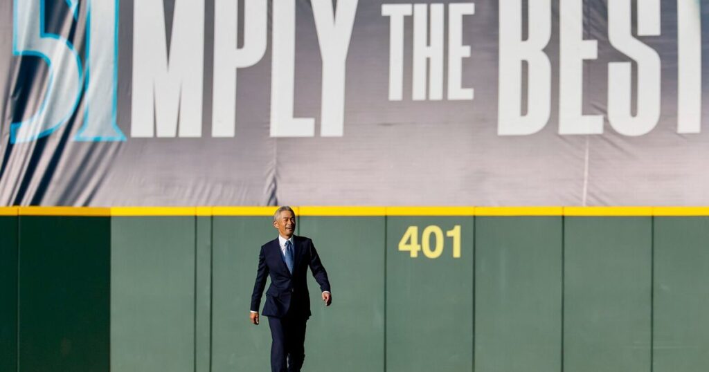 Mariners retire Ichiro’s number with captivating pregame ceremony