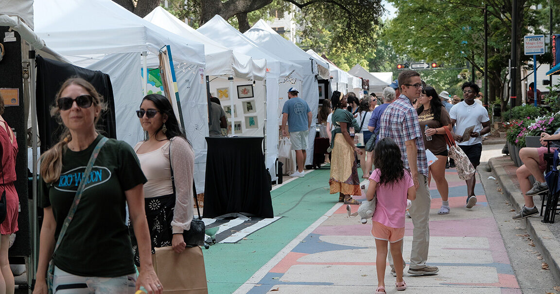 FREE family event in downtown Birmingham—Artwalk 2025 is Sept 5-6 1 Birmingham families stroll downtown at Artwalk (Larry O. Gay/Birmingham Artwalk)