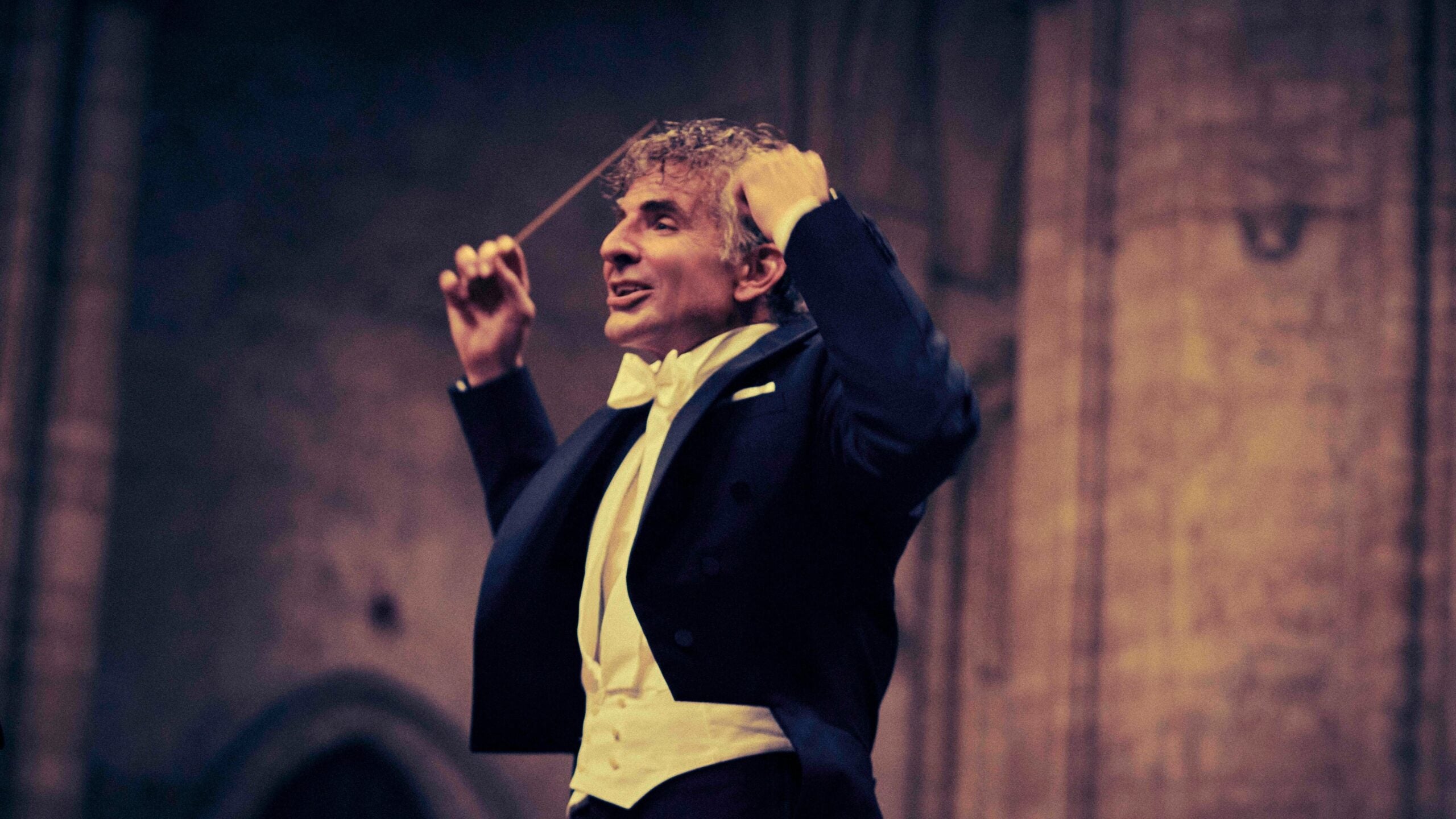 Bradley Cooper as Leonard Bernstein in 