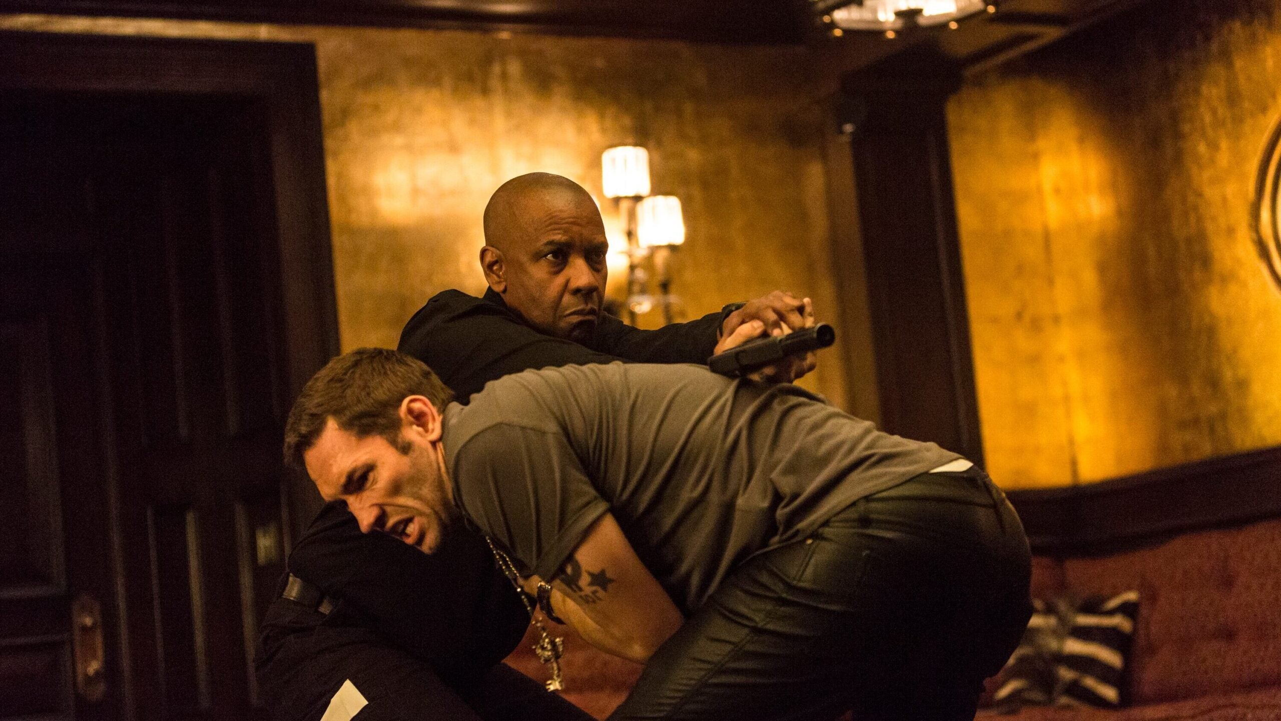 Denzel Washington and Nash Edgerton in 