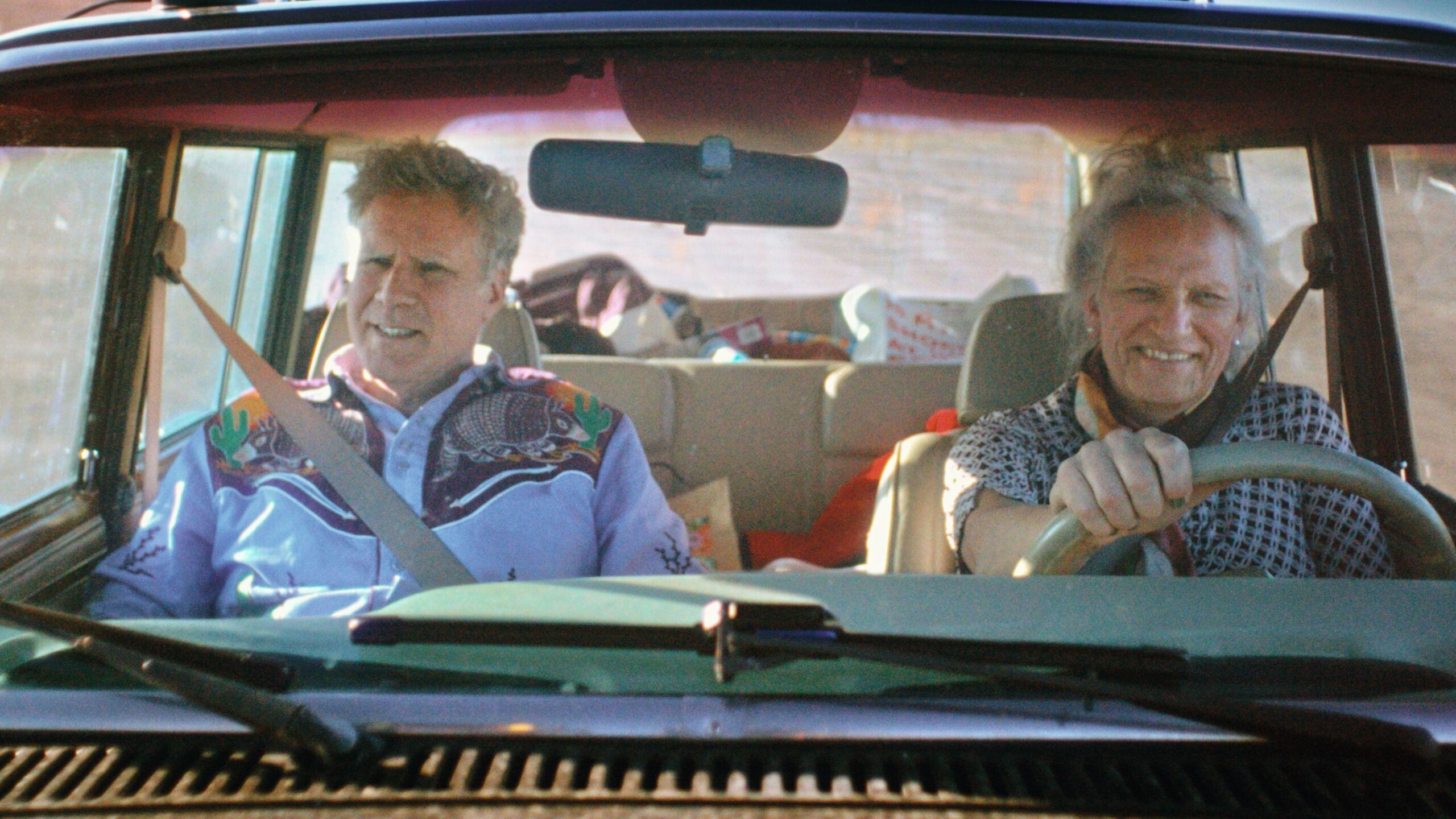 Will Ferrell (left) and Harper Steele in 