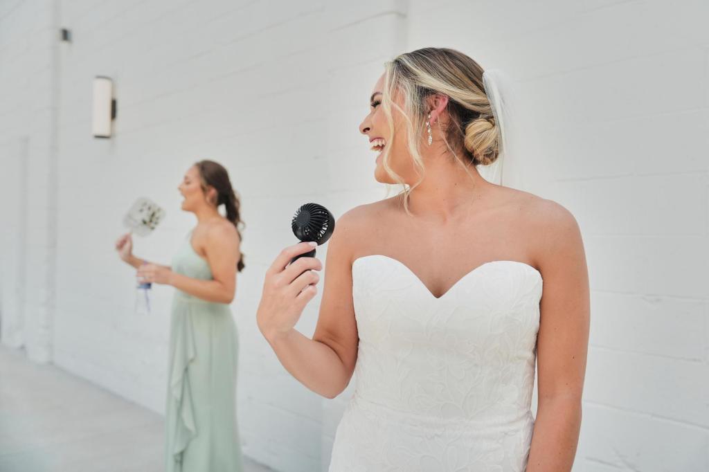 Melting makeup, overheating guests are shifting summer weddings