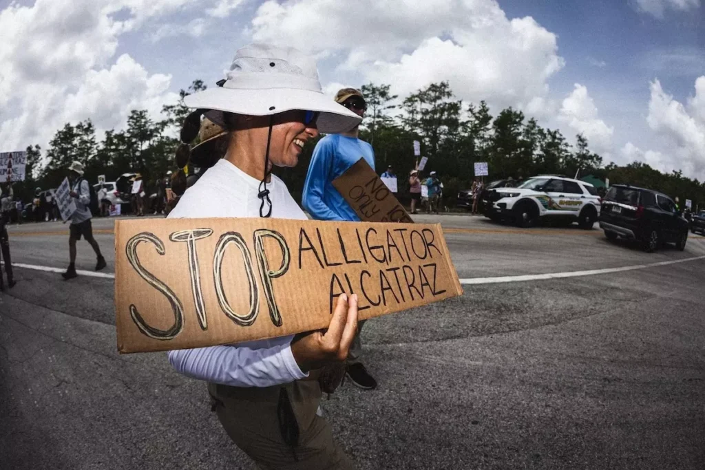 Judge strikes down part of 'Alligator Alcatraz' lawsuit over detainees' legal rights