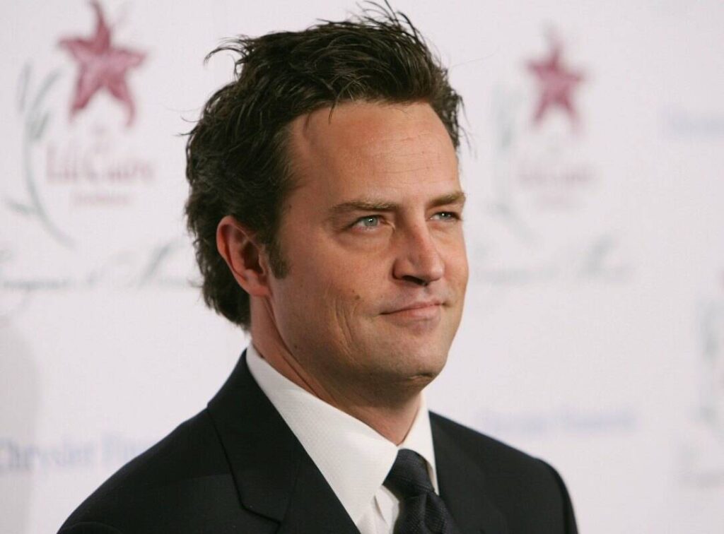 The late 'Friends' star Matthew Perry in an undated photo. (AMG-Parade)