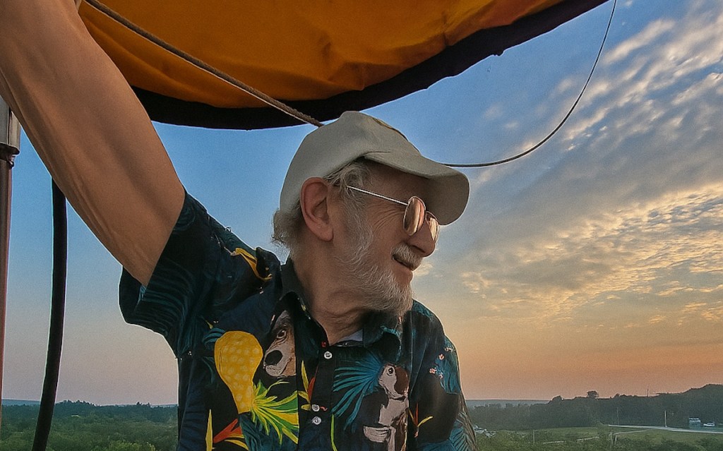Maine Voices Live with balloon pilot Derald Young
