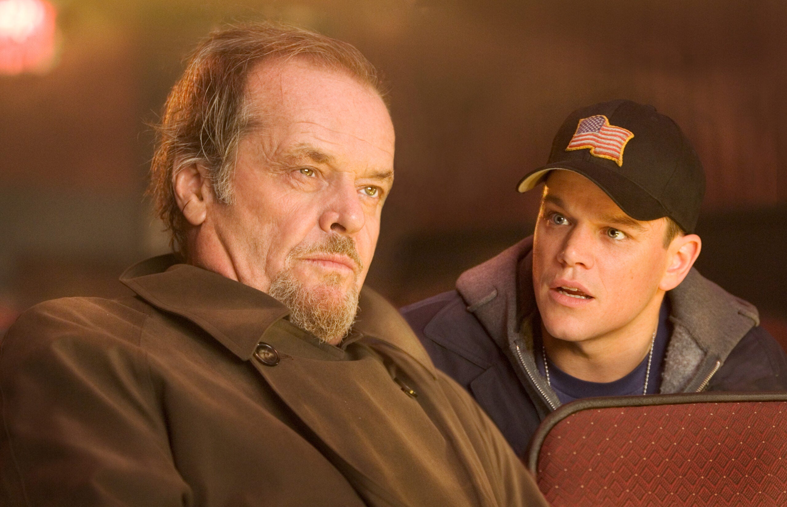 Matt Damon and Jack Nicholson in 