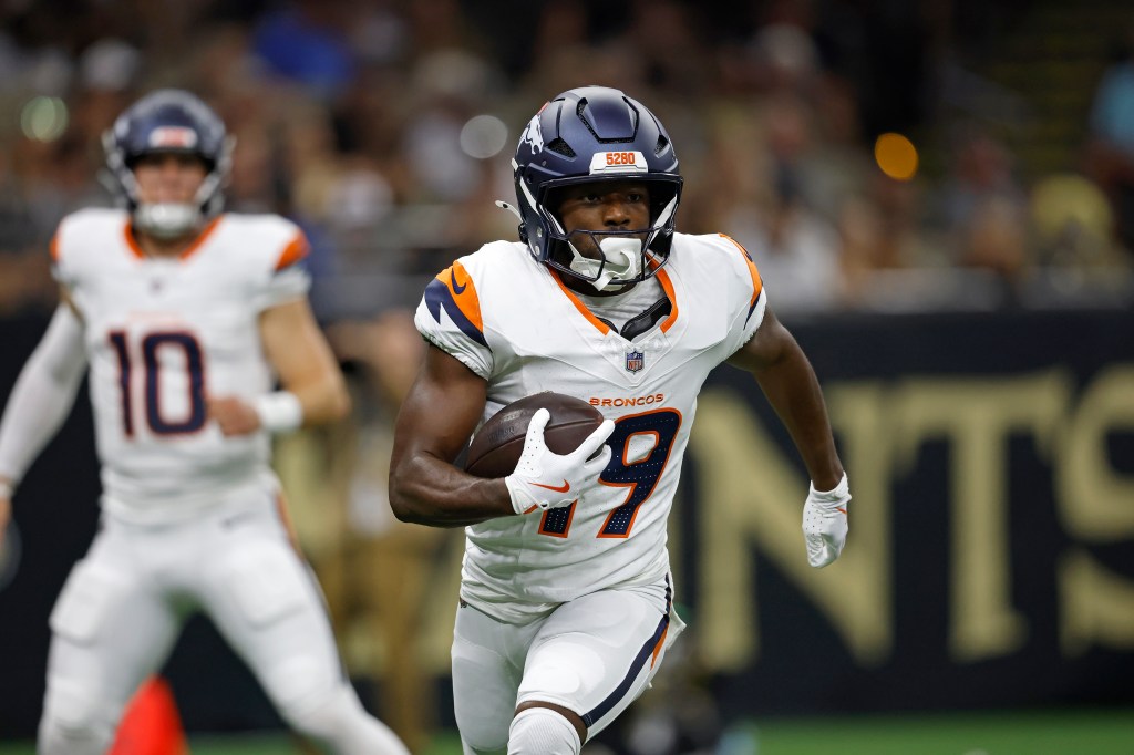 Broncos' Marvin Mims Jr. returns to practice ahead of Week 1