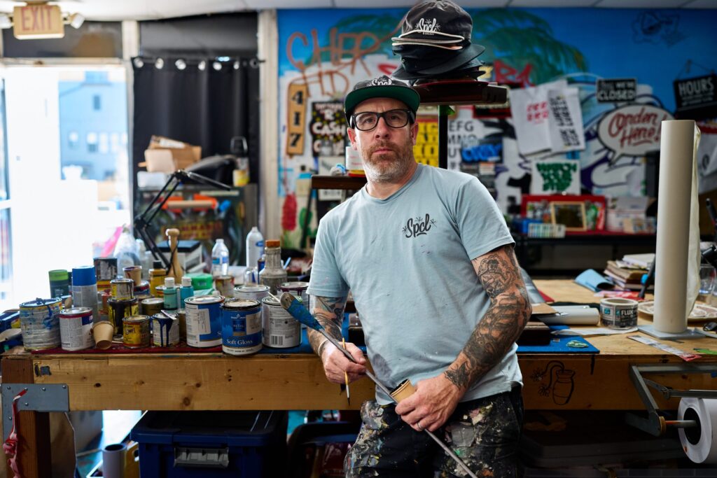 Traditional Sign Painter Joseph Giampino's Elements of Style