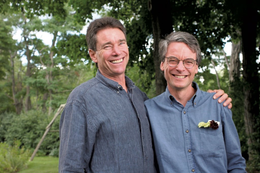 Marshall and Alec Webb in 2005