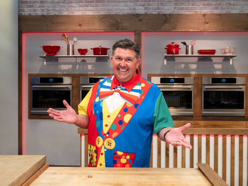 Clowning around in the kitchen with Todd Zimmerman, the Orlando-based winner of Food Network’s ‘Worst Cooks in America’