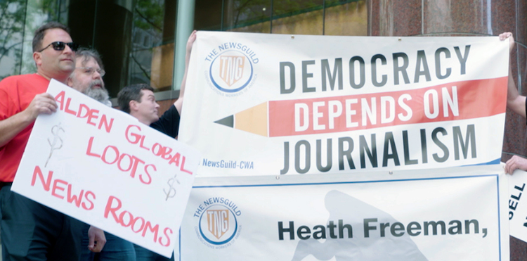 Oscar-nominated filmmaker Rick Goldsmith presents documentary on journalism in peril this weekend at Enzian