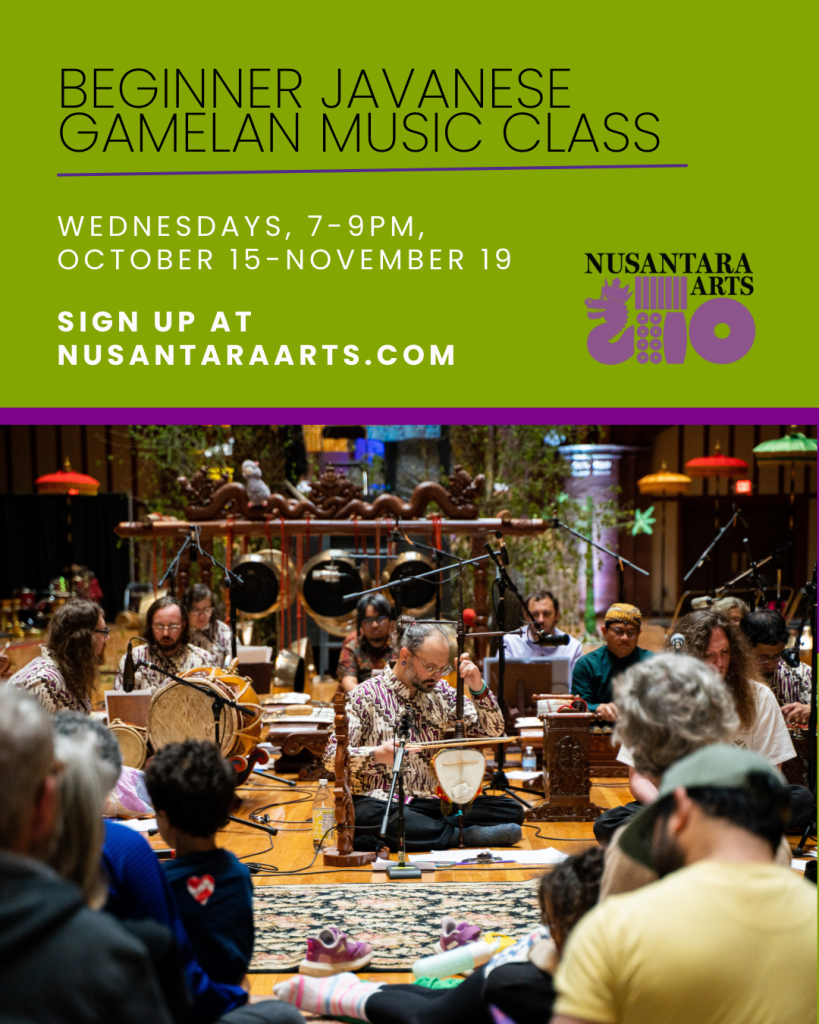 Intro to Javanese Gamelan with Matt Dunning!
